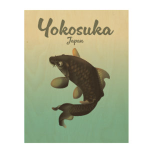 Yokosuka Japan travel poster