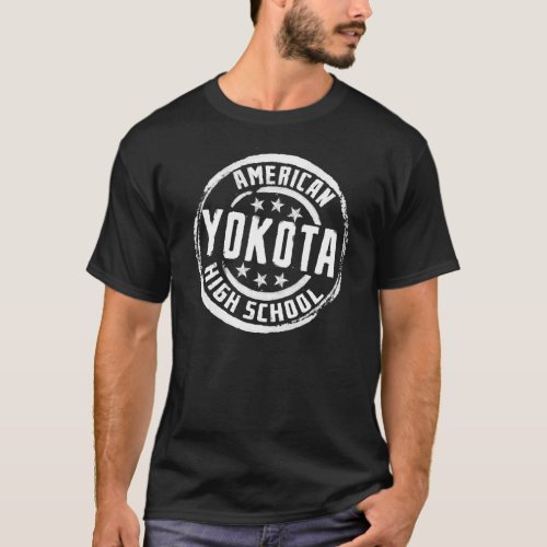 Yokota American High School_dark T_Shirt