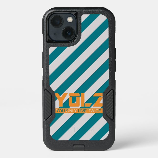 YOL2 You Only Live Twice Meme Custom Stripes Otterbox iPhone Case (Back)