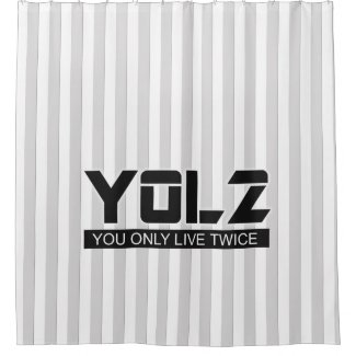 YOL2 You Only Live Twice Quote Black on any Color