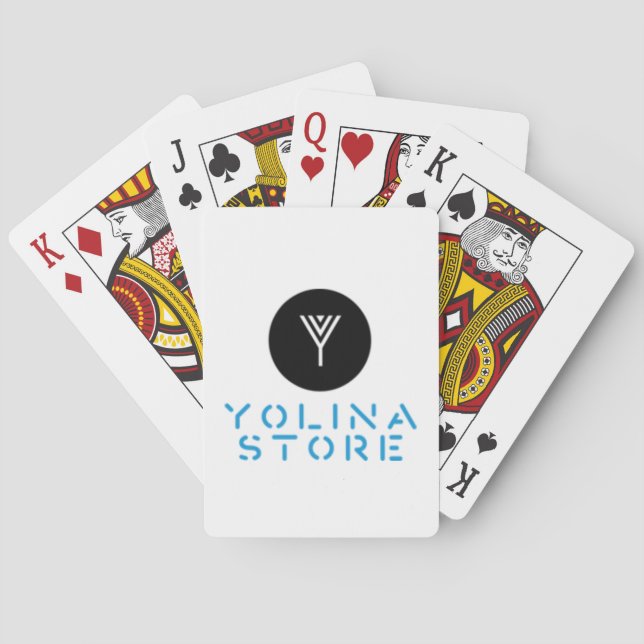 yolina store  poker cards (Back)