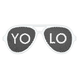 YOLO AVIATOR SUNGLASSES