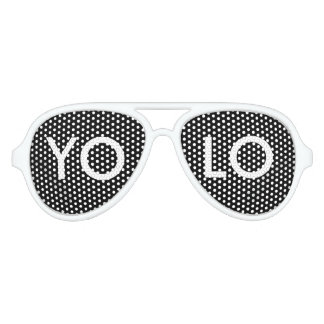 YOLO AVIATOR SUNGLASSES