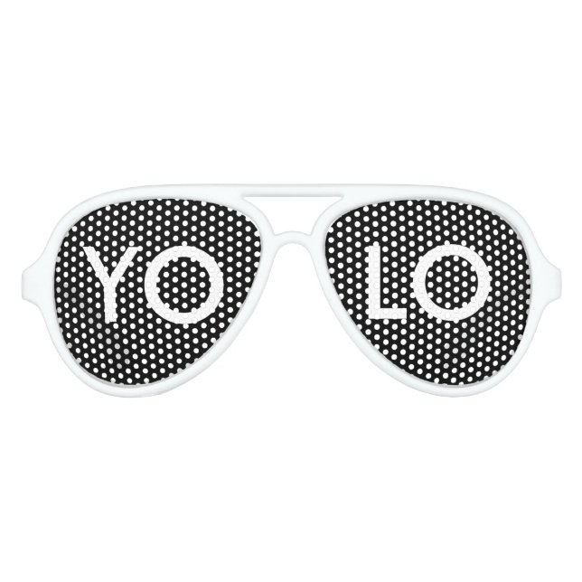 YOLO AVIATOR SUNGLASSES (Front)
