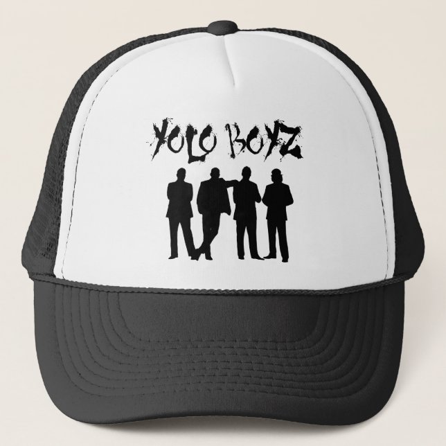 YOLO BOYZ TRUCKER HAT (Front)