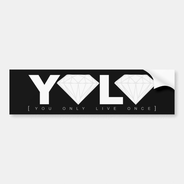 YOLO BUMPER STICKER (Front)