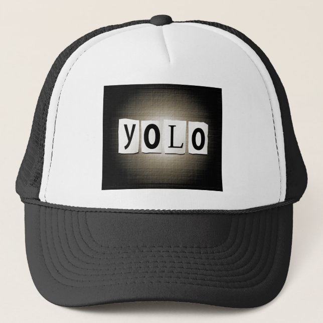 YOLO concept. Trucker Hat (Front)