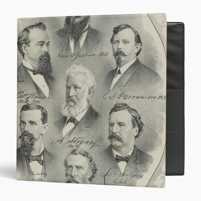 Yolo County doctors, dentists 3 Ring Binder (Front/Inside)