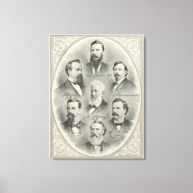 Yolo County doctors, dentists Canvas Print (Front)