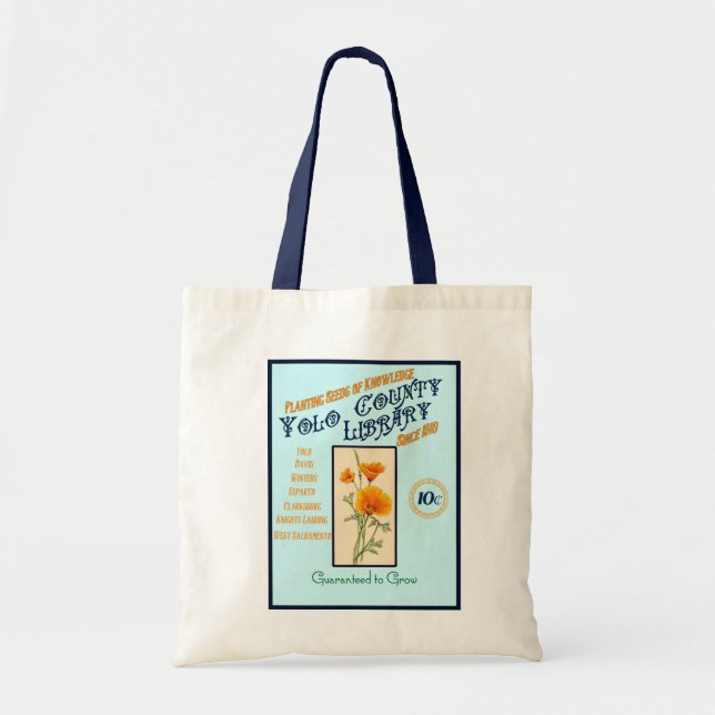 Yolo County Library Tote Bag (Front)