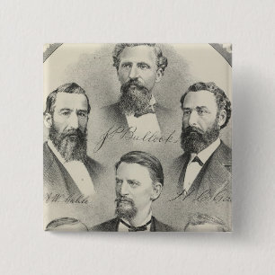 Yolo County lithographed portraits Button