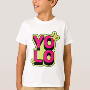 YOLO Funky Print T-Shirt
