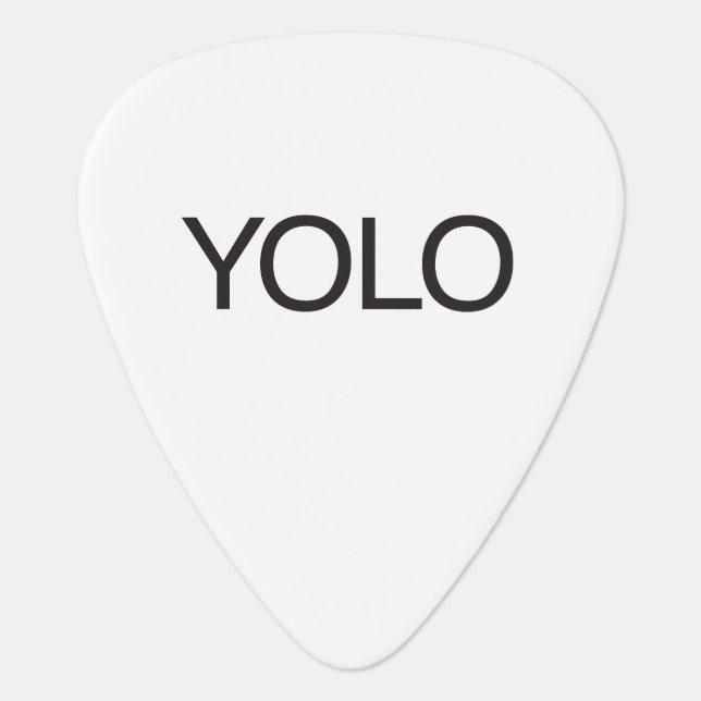YOLO GUITAR PICK (Front)