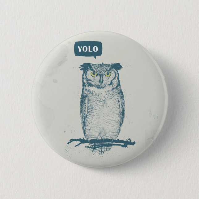 YOLO PINBACK BUTTON (Front)
