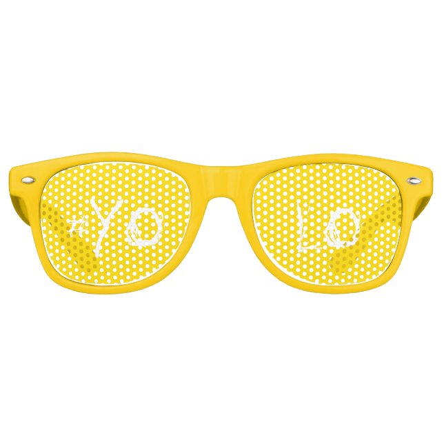 #YOLO RETRO SUNGLASSES (Front)