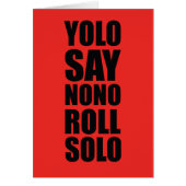 YOLO Roll Solo (Front)