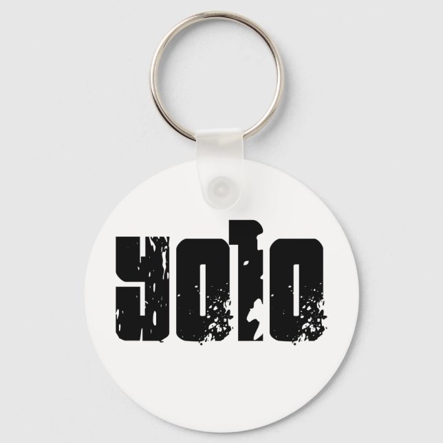Yolo -- T-Shirt Keychain (Front)