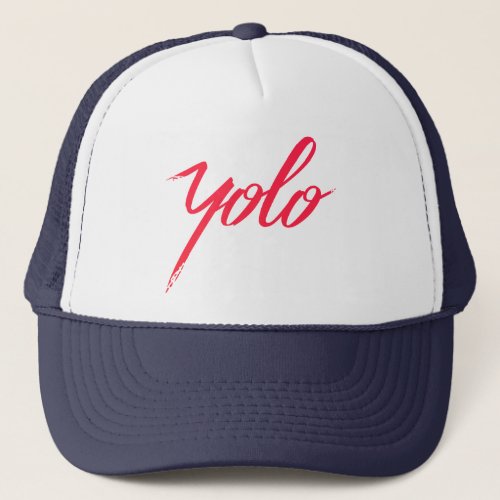 YOLO TRUCKER HAT