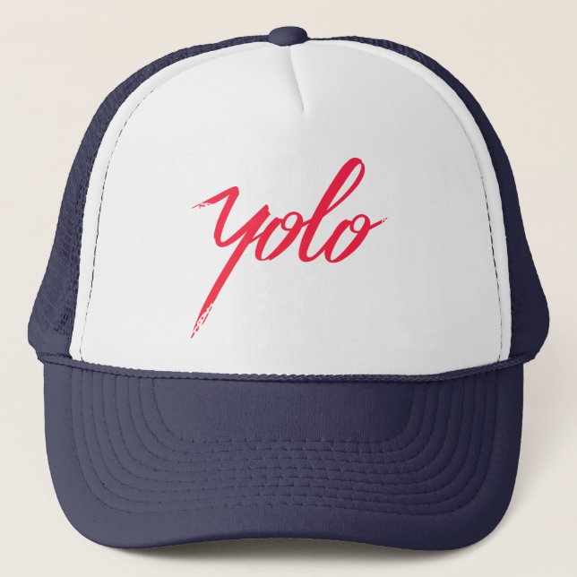 YOLO TRUCKER HAT (Front)