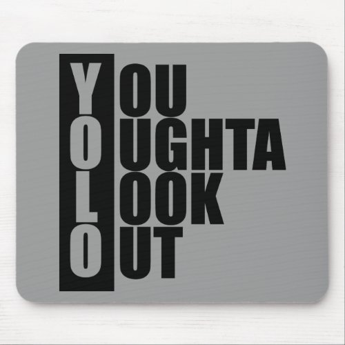 YOLO Vertical Box Mouse Pad