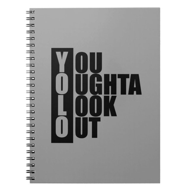 YOLO Vertical Box Notebook (Front)