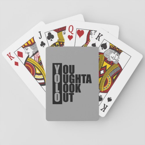 YOLO Vertical Box Playing Cards