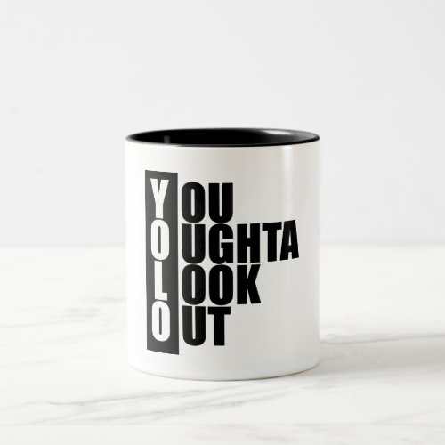 YOLO Vertical Box Two_Tone Coffee Mug