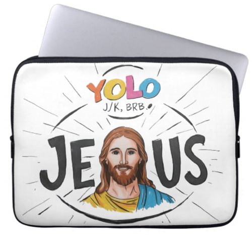 YOLO you only live once  Laptop Sleeve