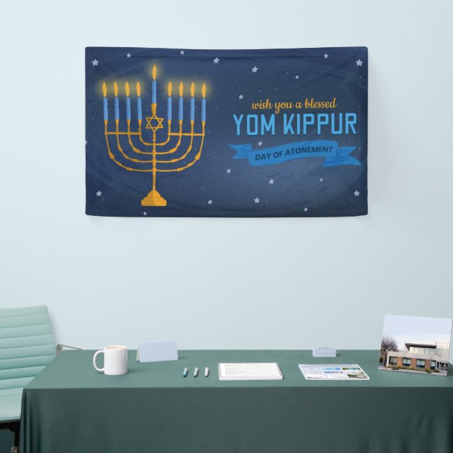 Yom Kippur Banner (Tradeshow)
