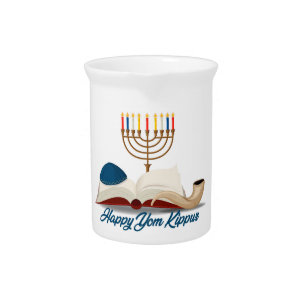 Yom Kippur  Beverage Pitcher