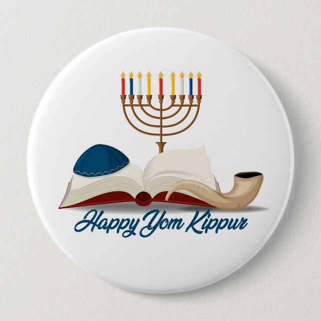 Yom Kippur  Button (Front)