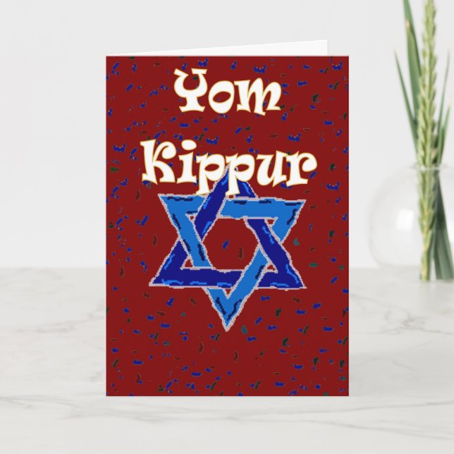 Yom Kippur card (Front)