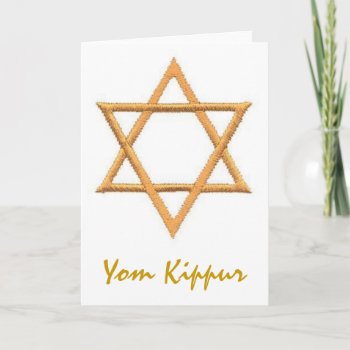 Yom Kippur Card by Incatneato at Zazzle