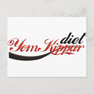 Yom Kippur Diet Postcard