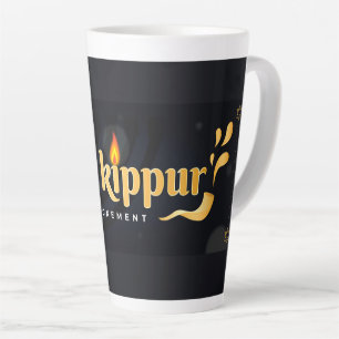 Yom Kippur Latte Mug