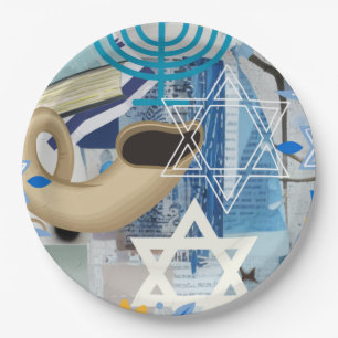 Yom Kippur Paper Plates