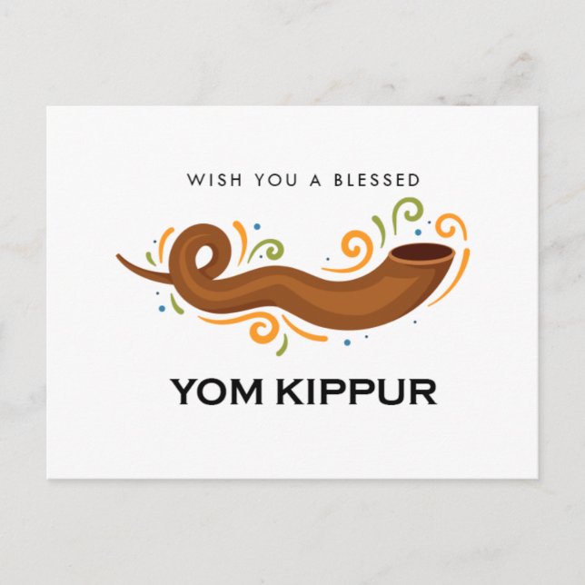 Yom Kippur Postcard (Front)