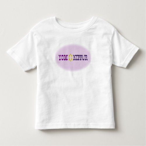 Yom Kippur  Star _ Toddler T_shirt