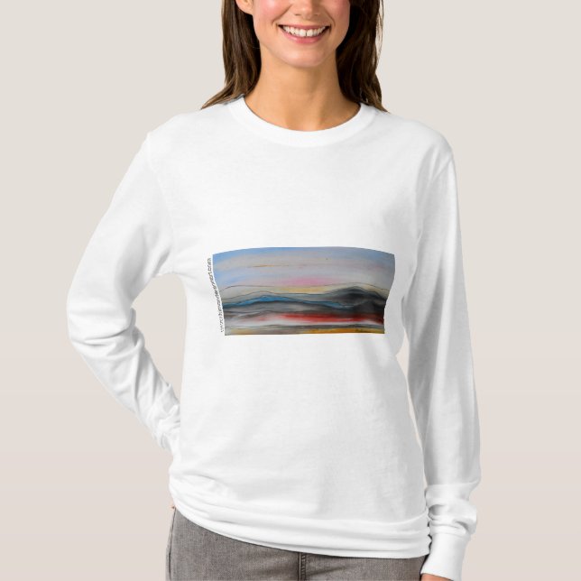 Yonder Landscape hoodie T-Shirt (Front)