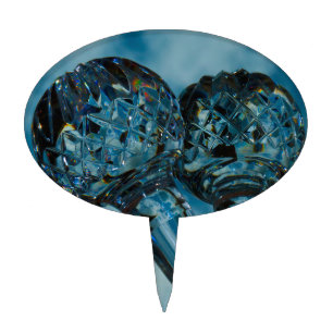 Yonder to the Crystal Blue Skies Cake Topper