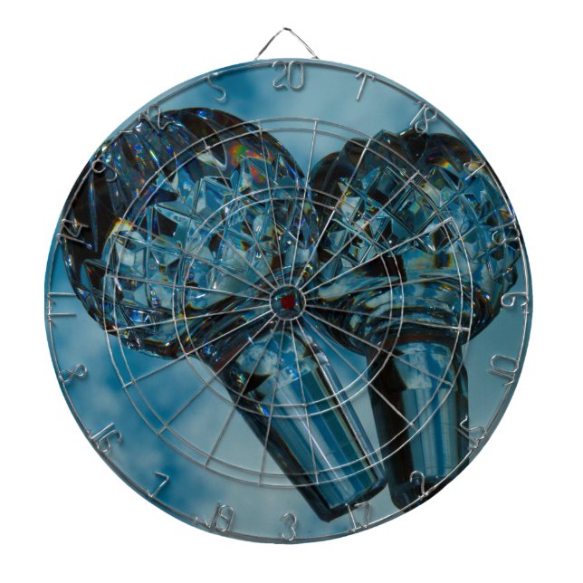 Yonder to the Crystal Blue Skies Dart Board (Front)