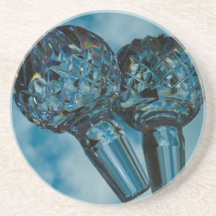 Yonder to the Crystal Blue Skies Drink Coaster