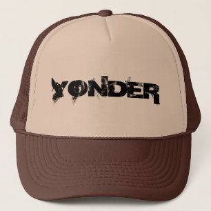 YONDER - Trucker Hat - Black and Tan