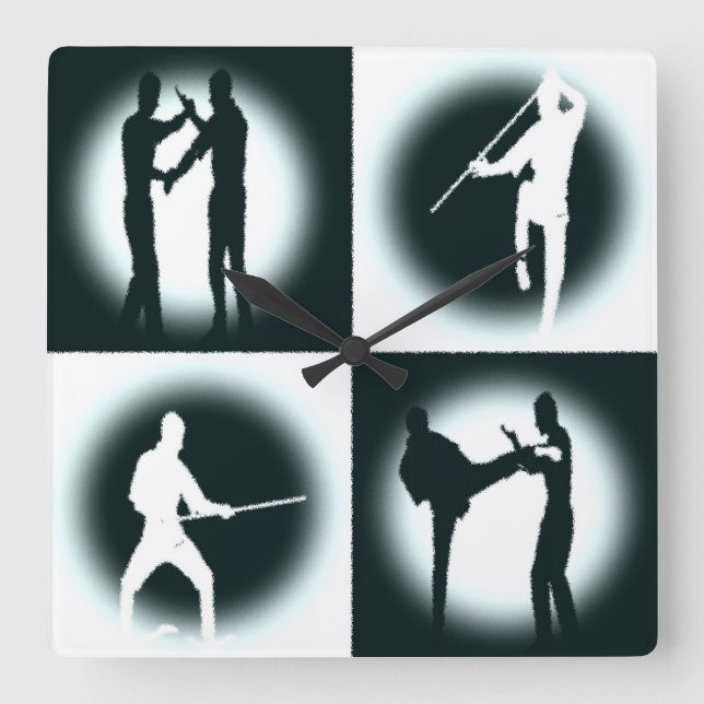 Yong Chun Gong Fu Wall Clock (Front)