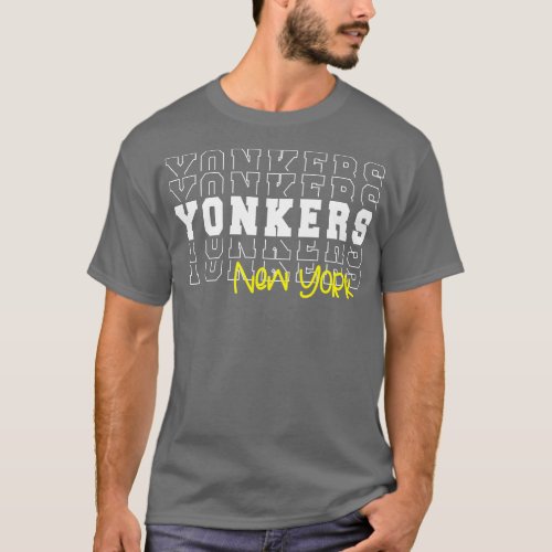 Yonkers city New York Yonkers NY T_Shirt