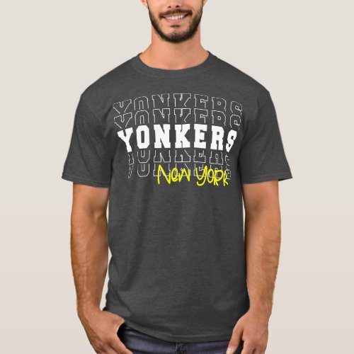 Yonkers city New York Yonkers NY T_Shirt