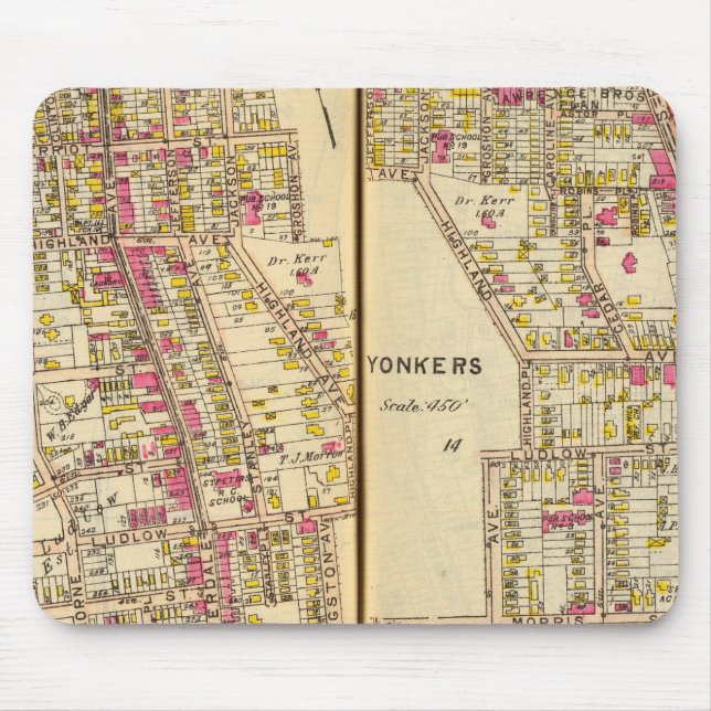 Yonkers, New York 11 Mouse Pad (Front)