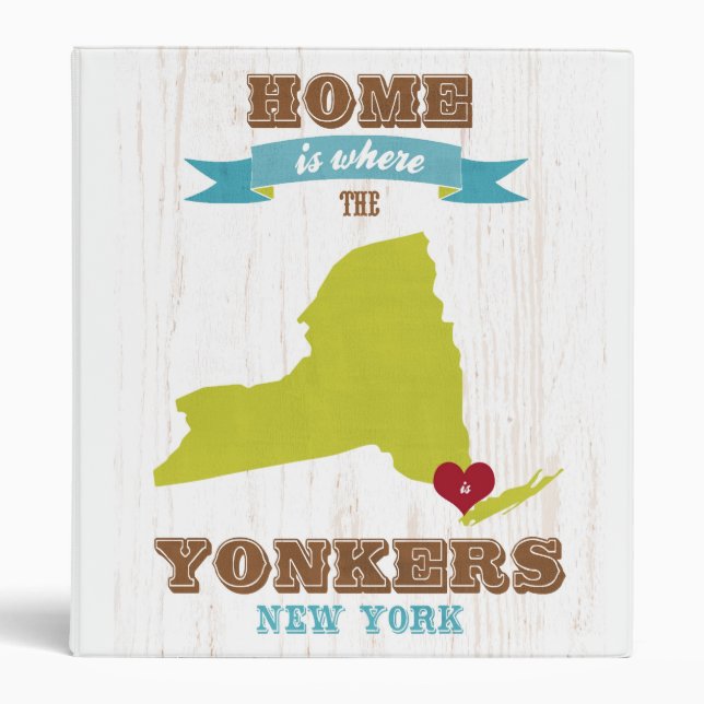 Yonkers, New York - Home is Where. Binder (Front)