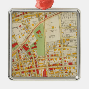 Yonkers New York Metal Ornament