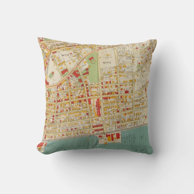 Yonkers New York Throw Pillow (Front)